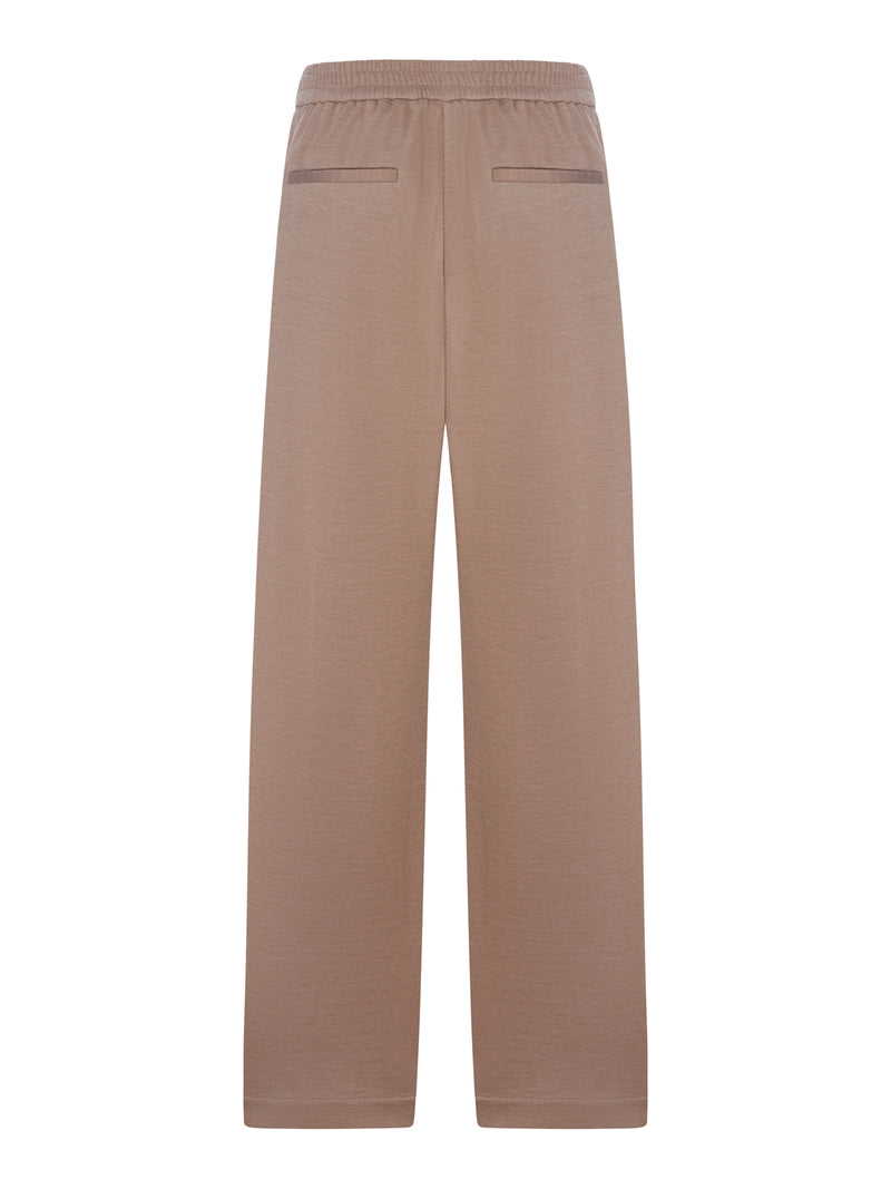 PANTALONI WIDE LEG CON COULISSE