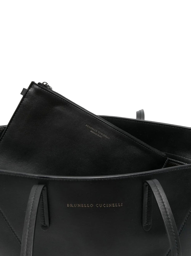 BORSA SHOPPER IN PELLE