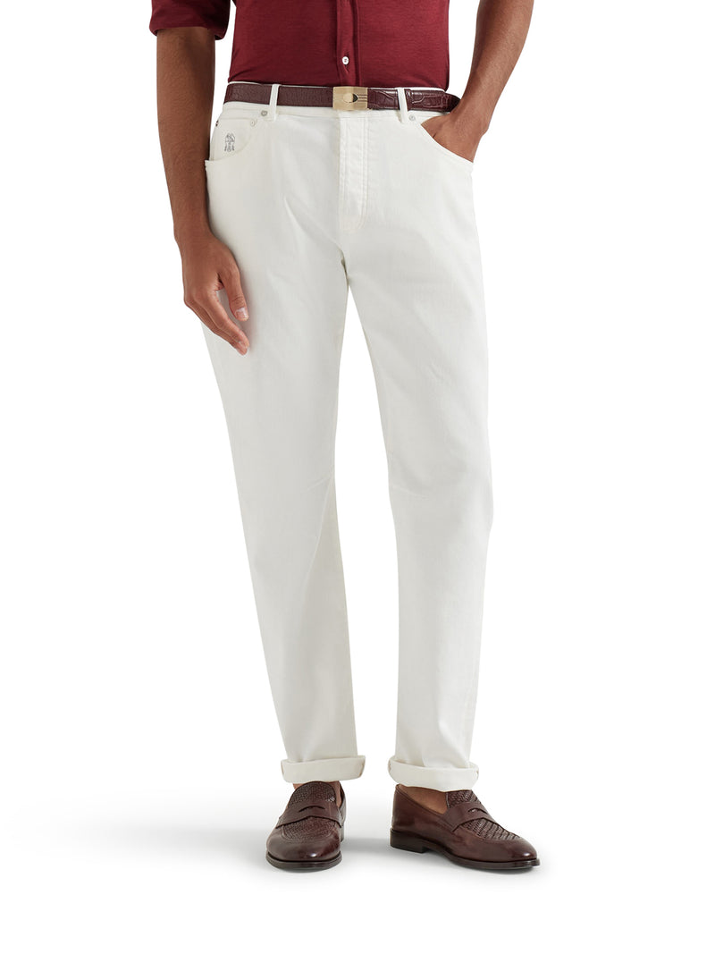 JEANS IN COTONE ELASTICIZZATO