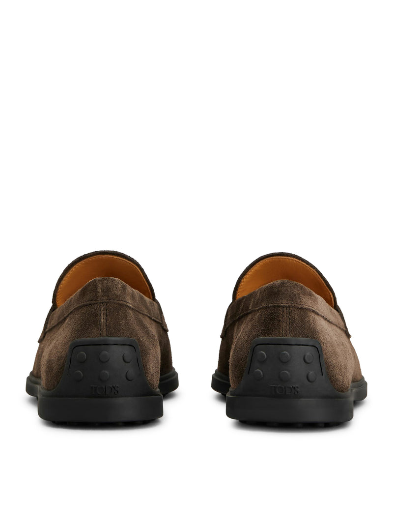 MOCASSINO IN PELLE SCAMOSCIATA