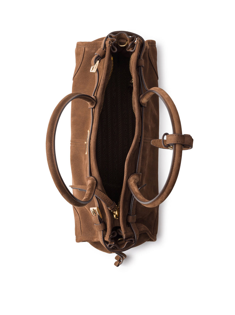 BORSA A MANO BONNIE MEDIUM IN PELLE NABUK