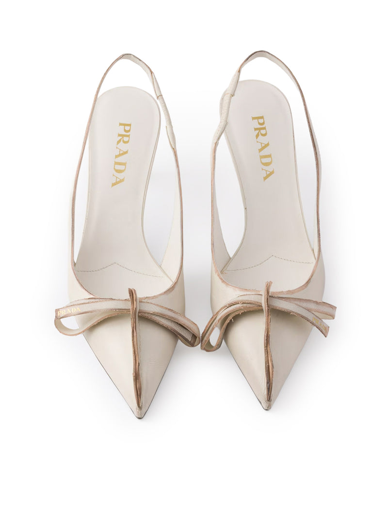 DÉCOLLETÉ SLINGBACK IN PELLE