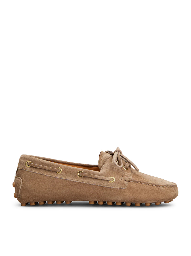 MOCASSINI GOMMINO DA BARCA IN SUEDE