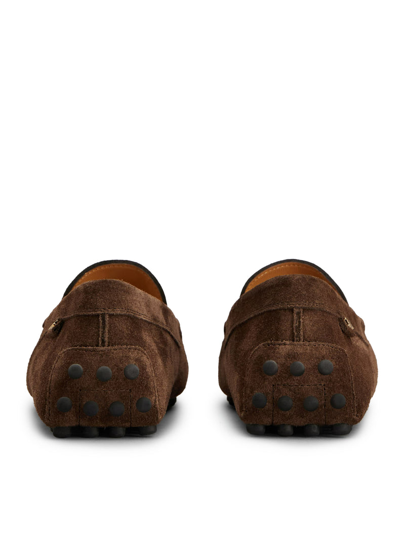 MOCASSINO GOMMINO IN PELLE SCAMOSCIATA