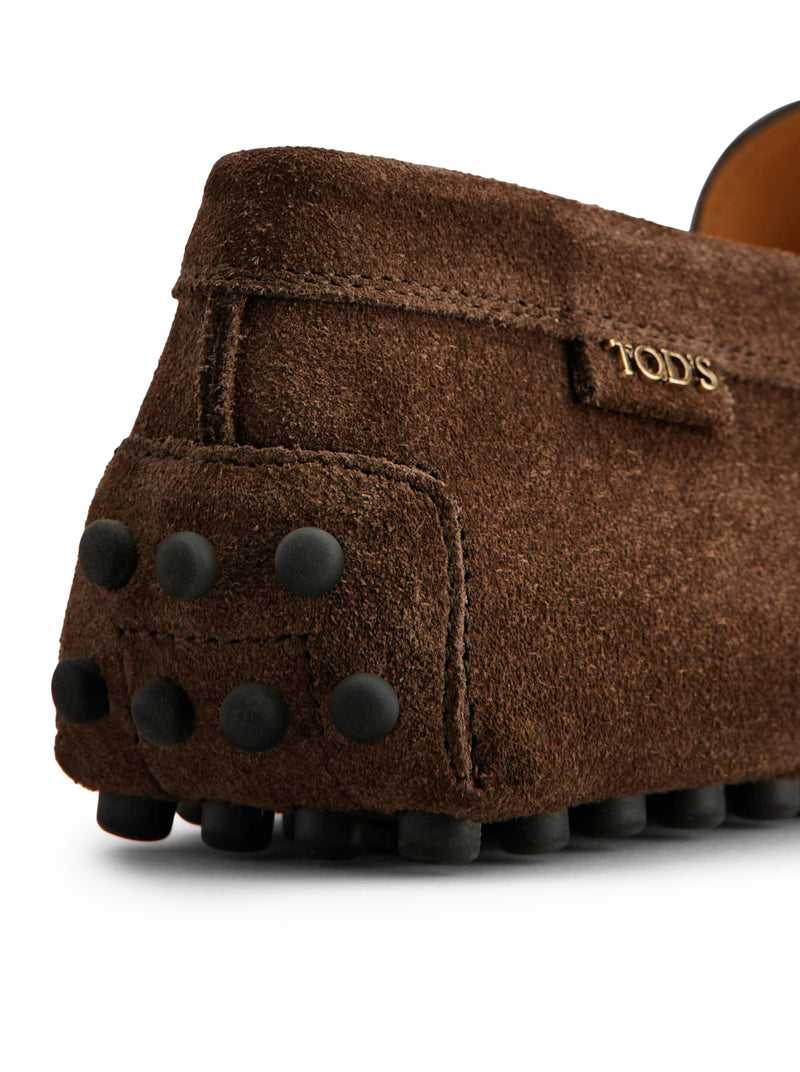 MOCASSINO GOMMINO IN PELLE SCAMOSCIATA