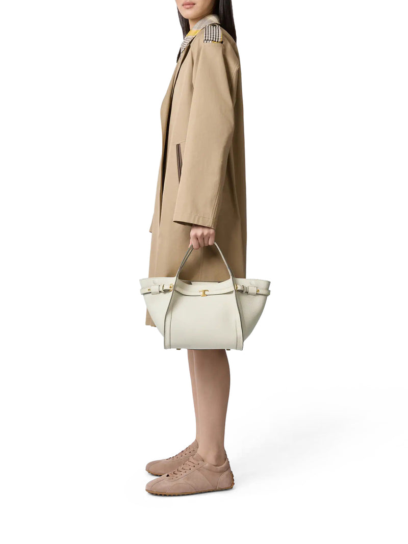 BORSA SHOPPING IN PELLE PICCOLA