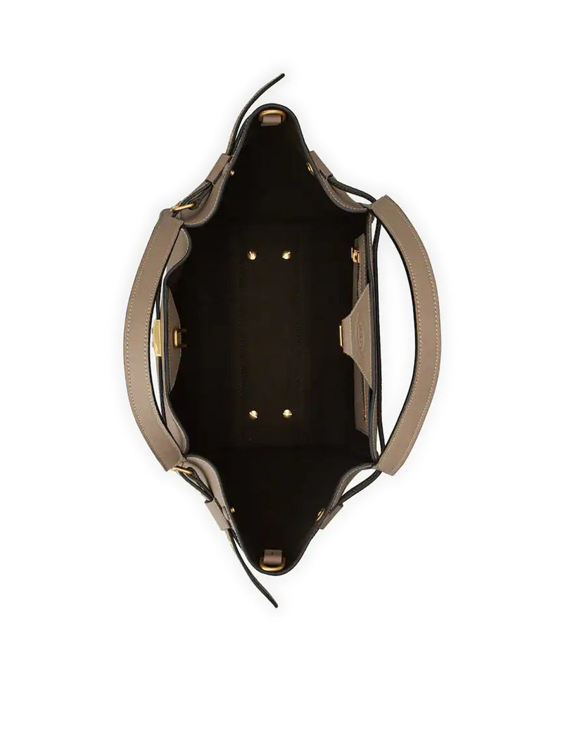 BORSA SHOPPING IN PELLE PICCOLA