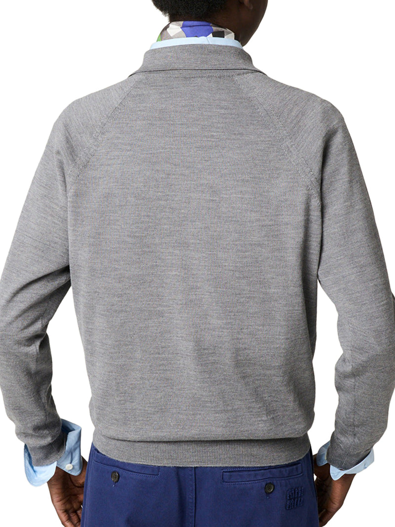 MAGLIA A POLO IN LANA