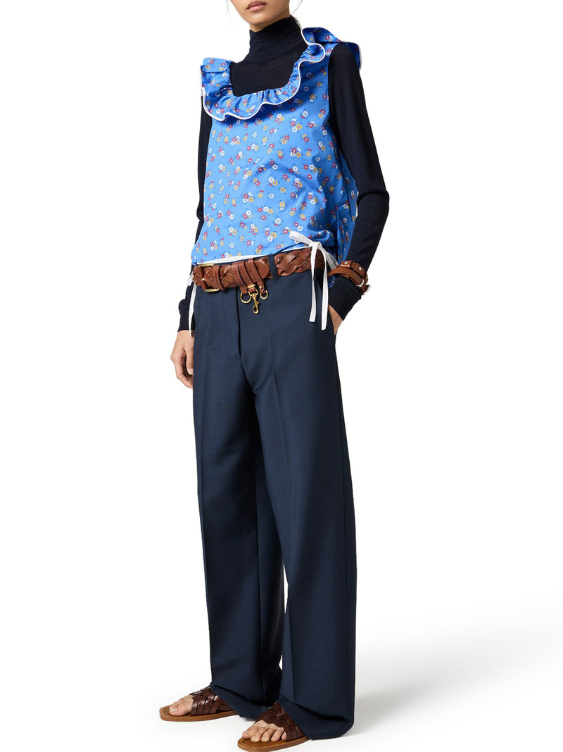 PANTALONI IN KID MOHAIR