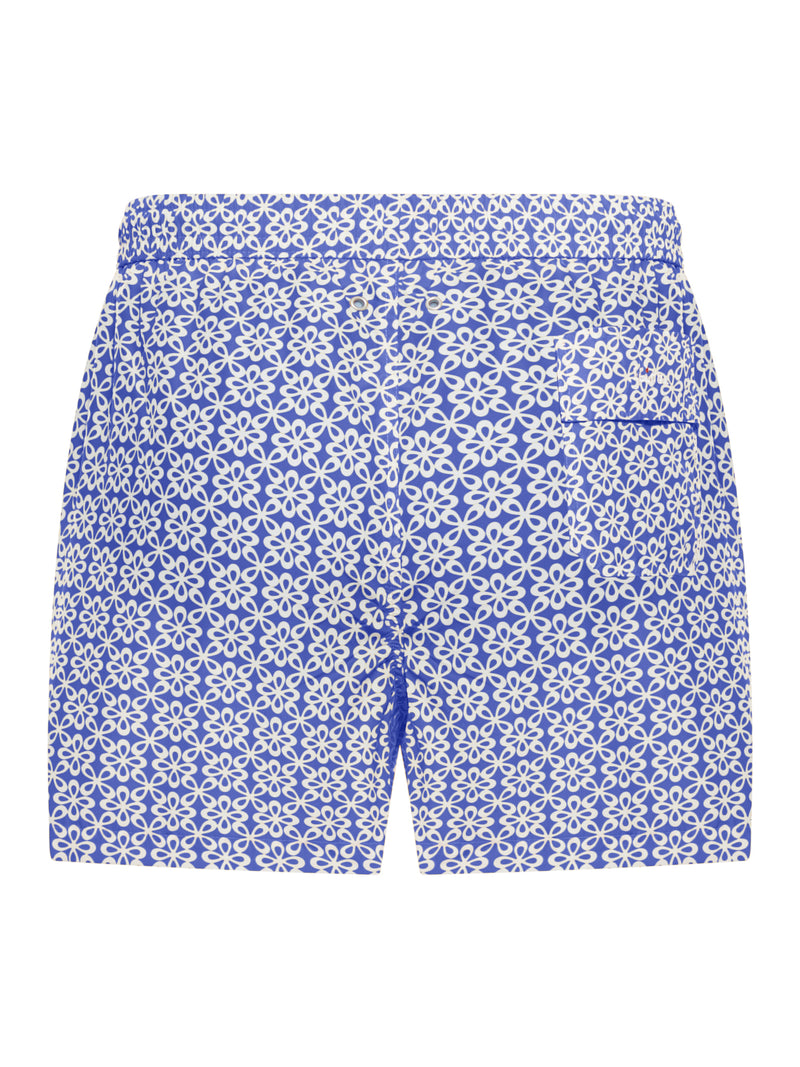 COSTUME DA BAGNO IN TESSUTO TECNICO CON FANTASIA FLOREALE ALL OVER