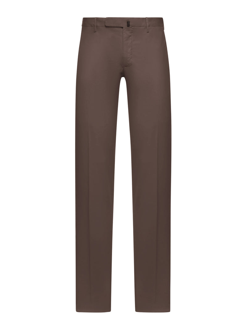 PANTALONI SARTORIALI SLIM FIT IN COTONE