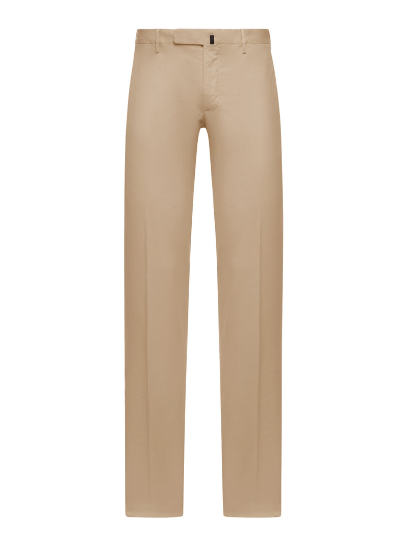 PANTALONI SARTORIALI SLIM FIT IN COTONE