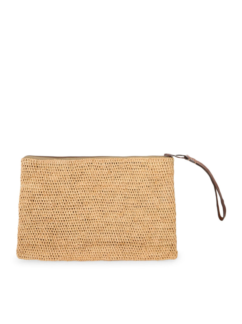 POCHETTE IN RAFIA AMPY