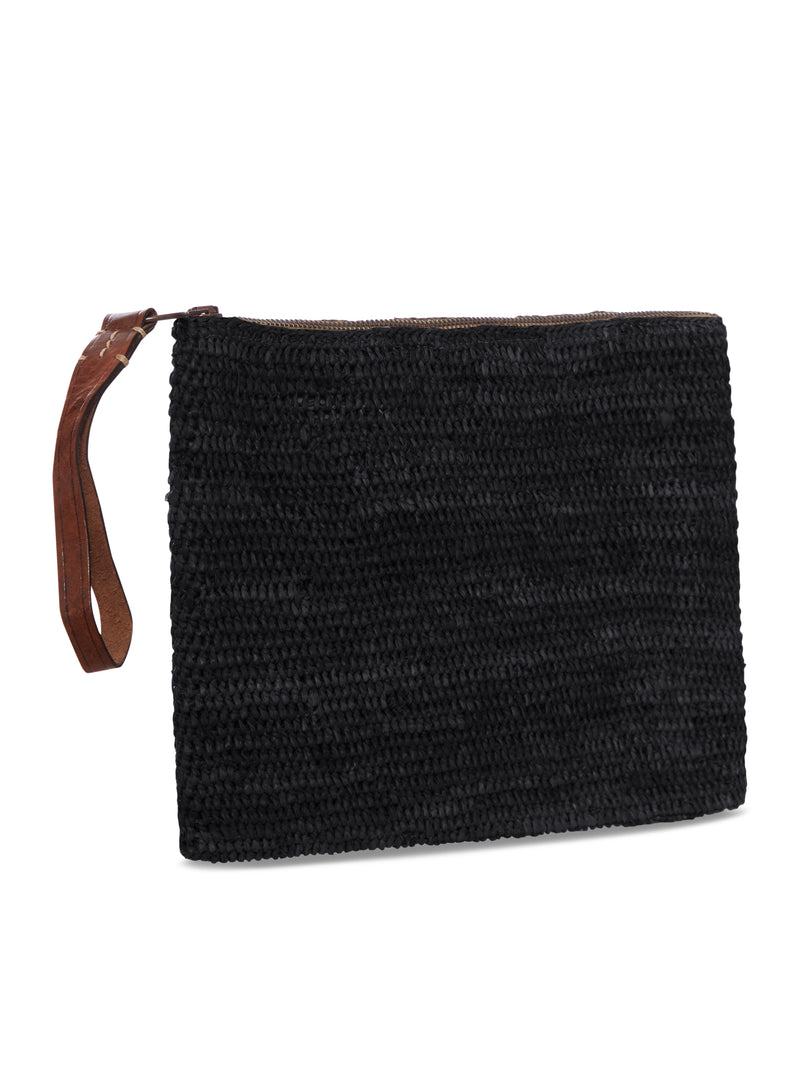 POCHETTE IN RAFIA AMPY