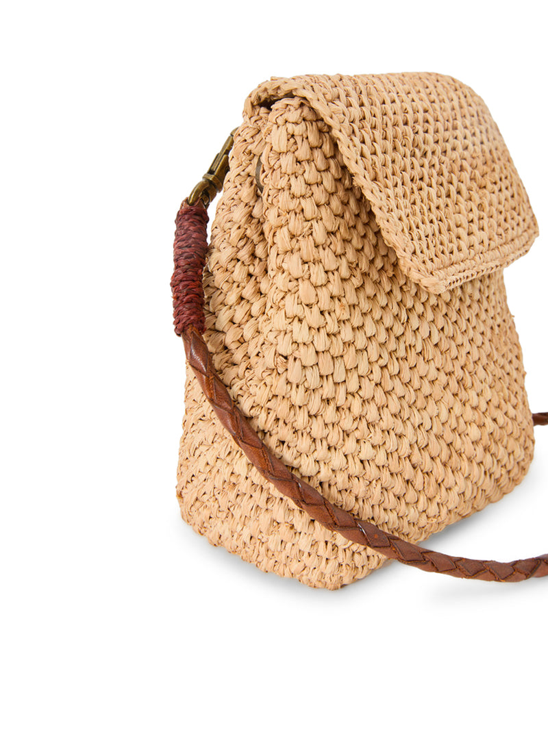 MINI BAG ZAZ IN RAFIA