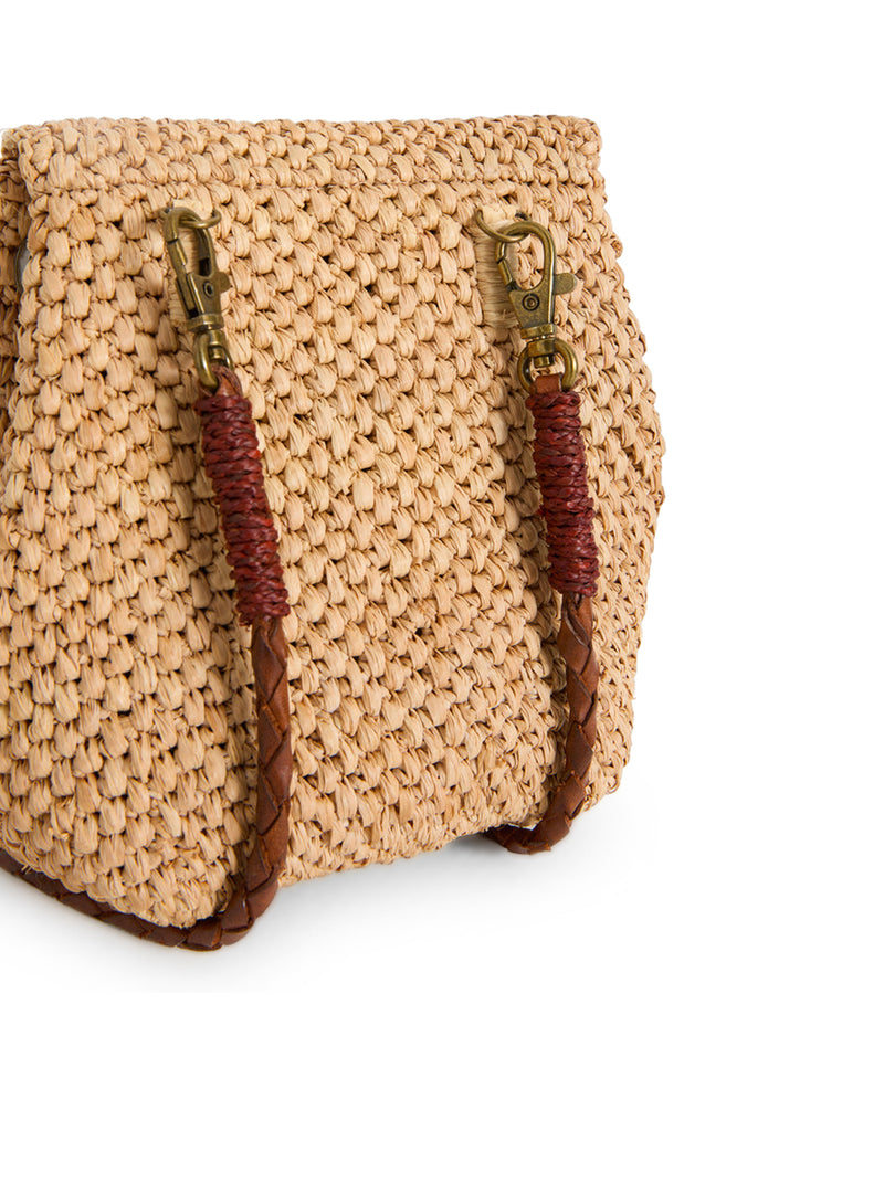 MINI BAG ZAZ IN RAFIA