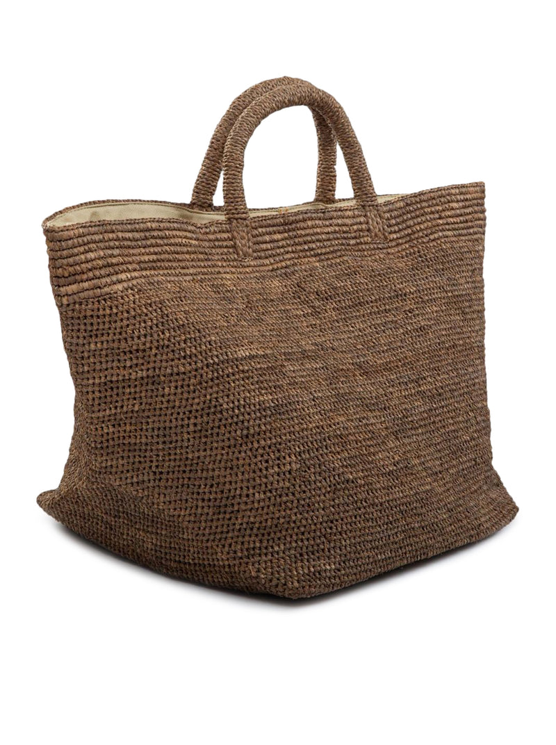 BORSA IN RAFIA VANILLA