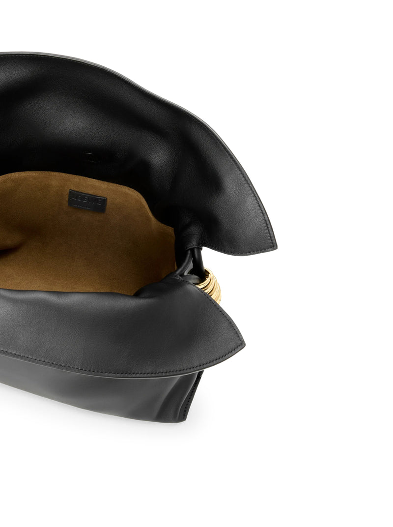 BORSA CLUTCH COIL FLAMENCO MEDIA IN NAPPA DI VITELLO