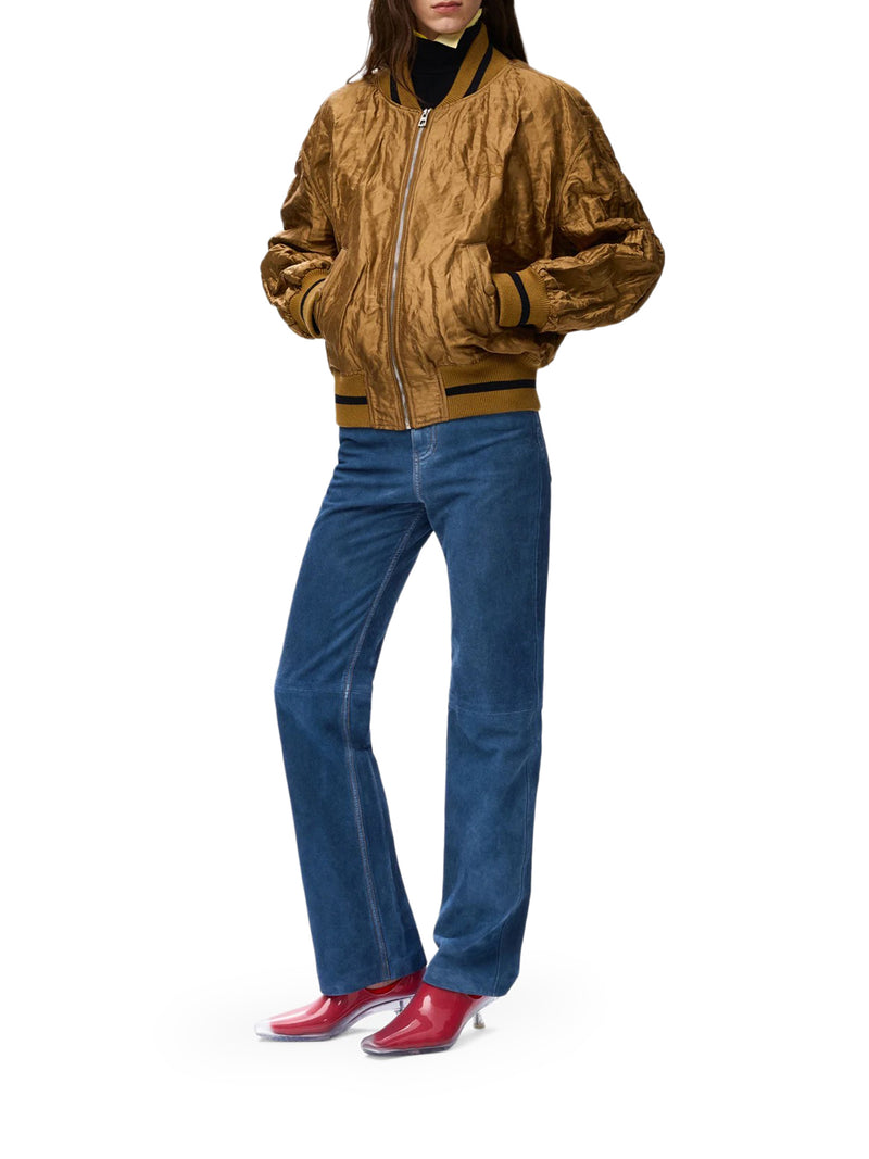 GIUBBOTTO BOMBER IN TESSUTO TECNICO