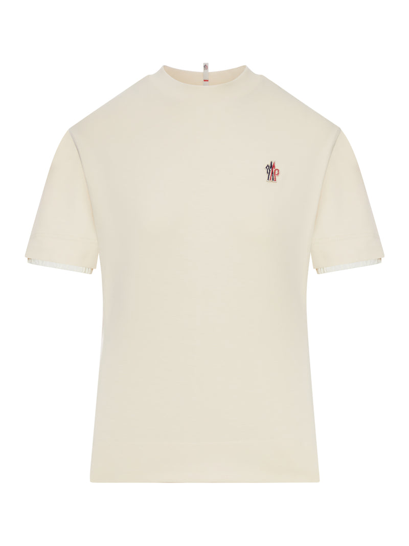 T-SHIRT IN JERSEY ELASTICIZZATO