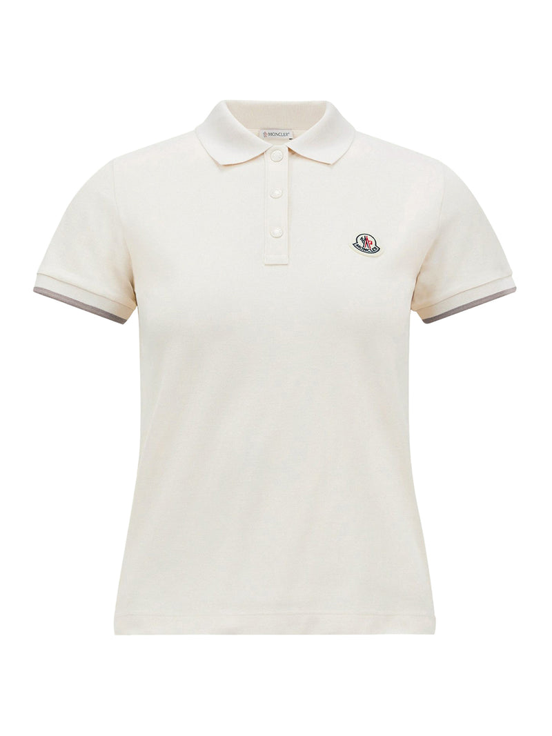 POLO IN PIQUET DI COTONE CON LOGO