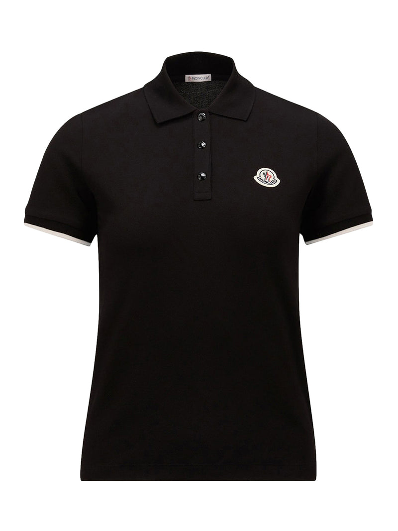 POLO IN PIQUET DI COTONE CON LOGO