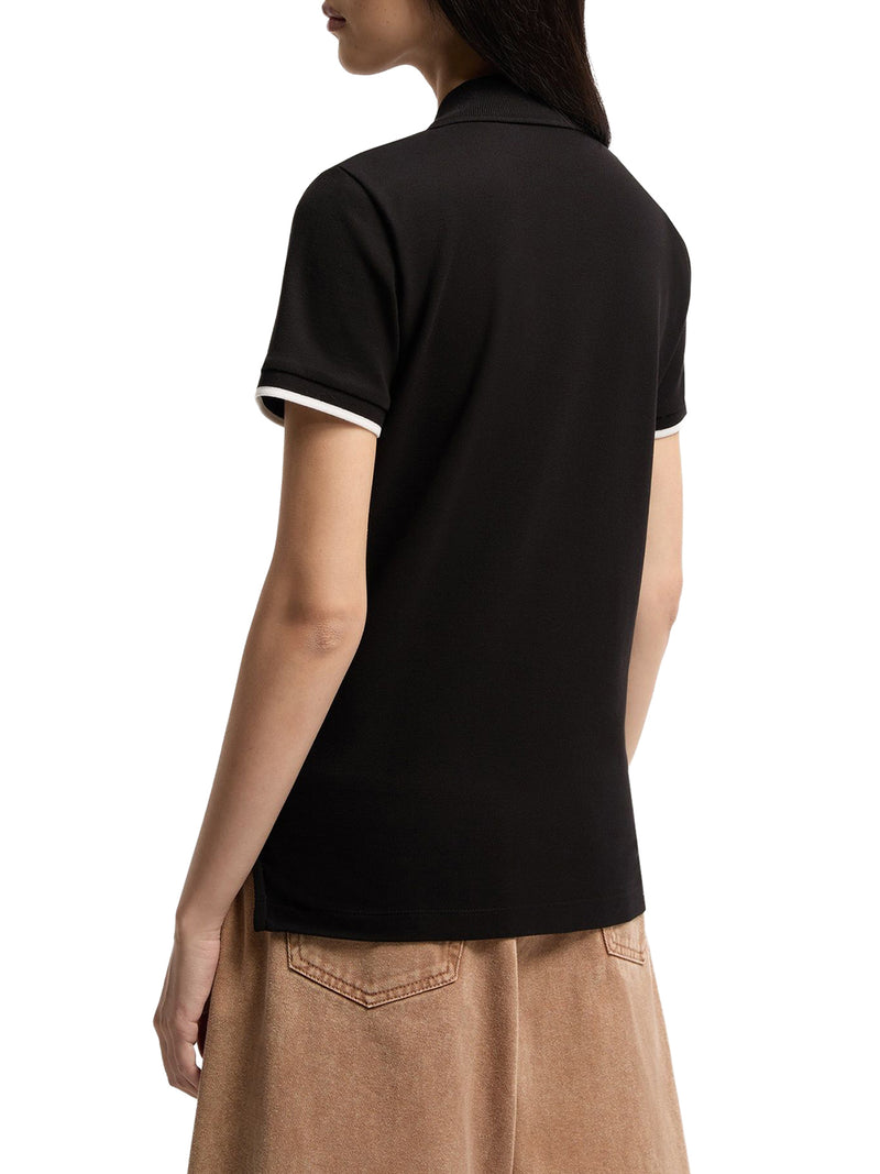 POLO IN PIQUET DI COTONE CON LOGO