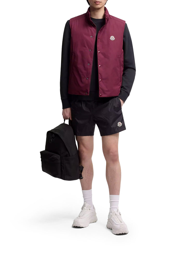 SHORTS DA BAGNO CON PATCH LOGATO