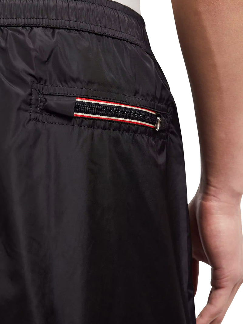 SHORTS DA BAGNO CON PATCH LOGATO