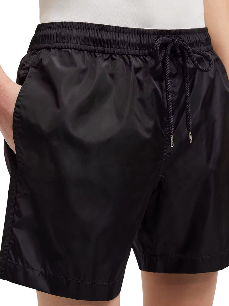 SHORTS DA BAGNO CON PATCH LOGATO