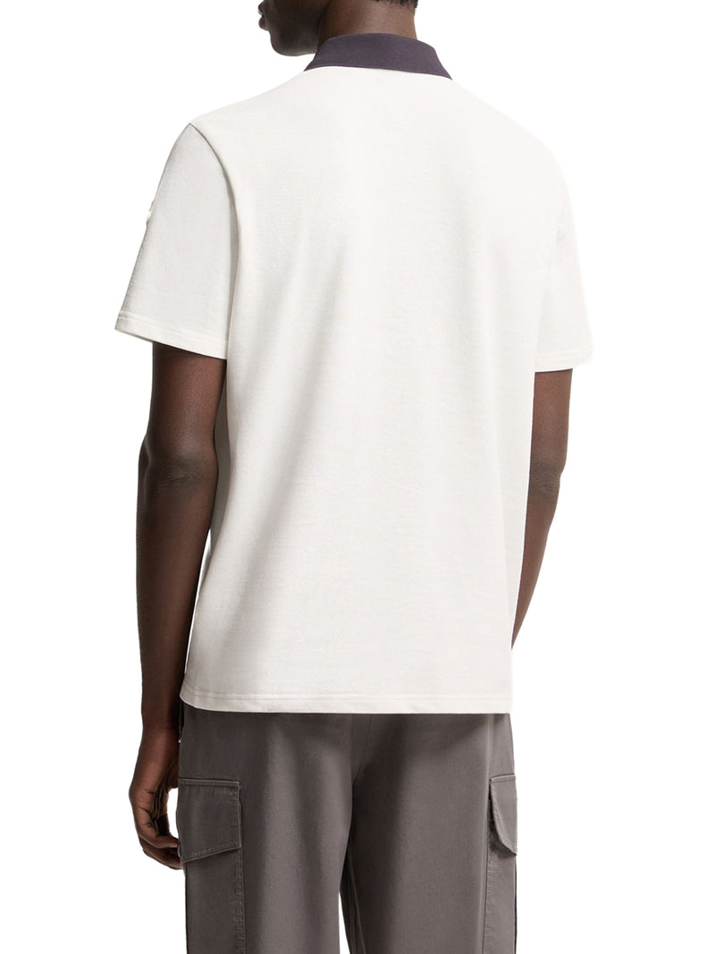 POLO IN PIQUET DI COTONE CON LOGO RICAMATO