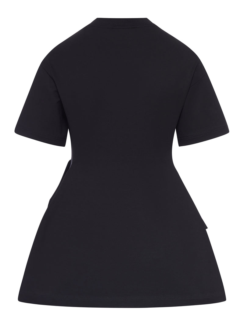 T-SHIRT IN COTONE A PANNELLI