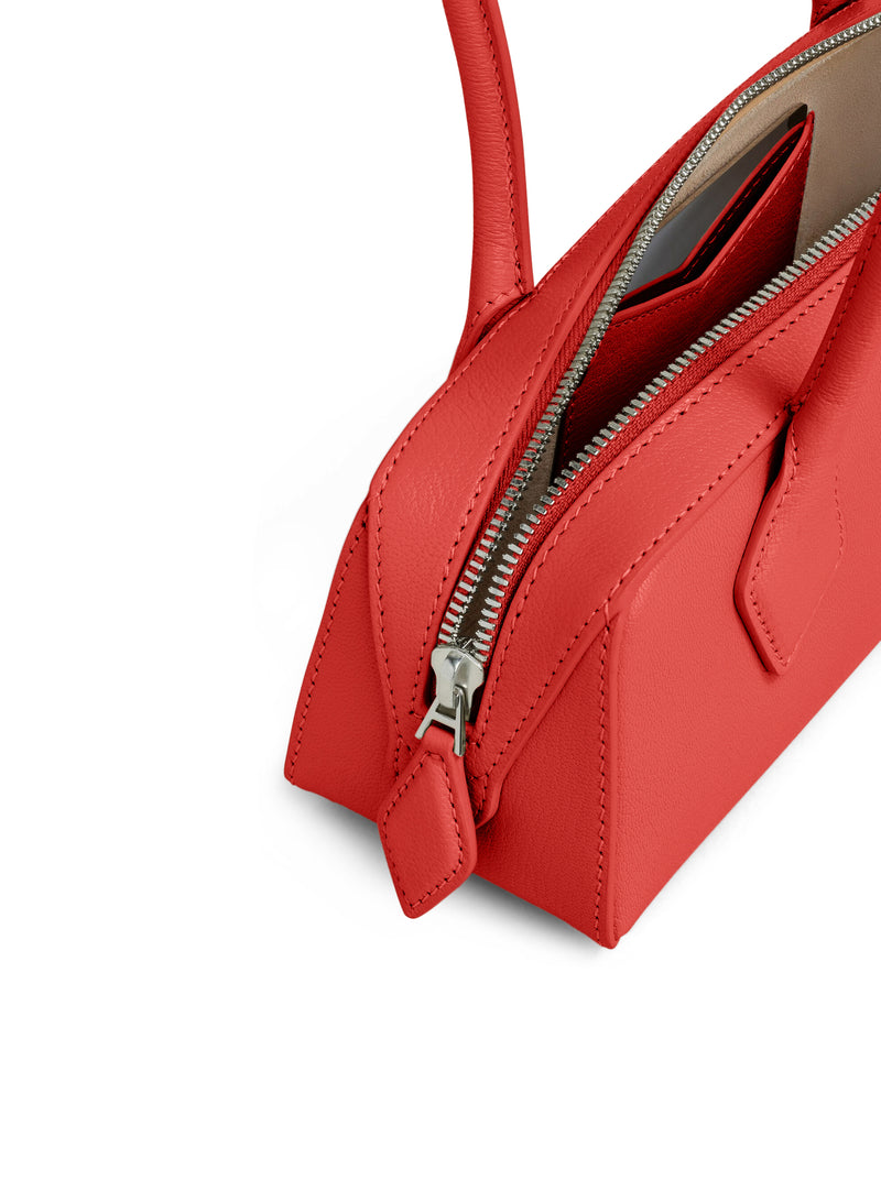 LE TECKEL PICCOLA IN PELLE DI CAPRA