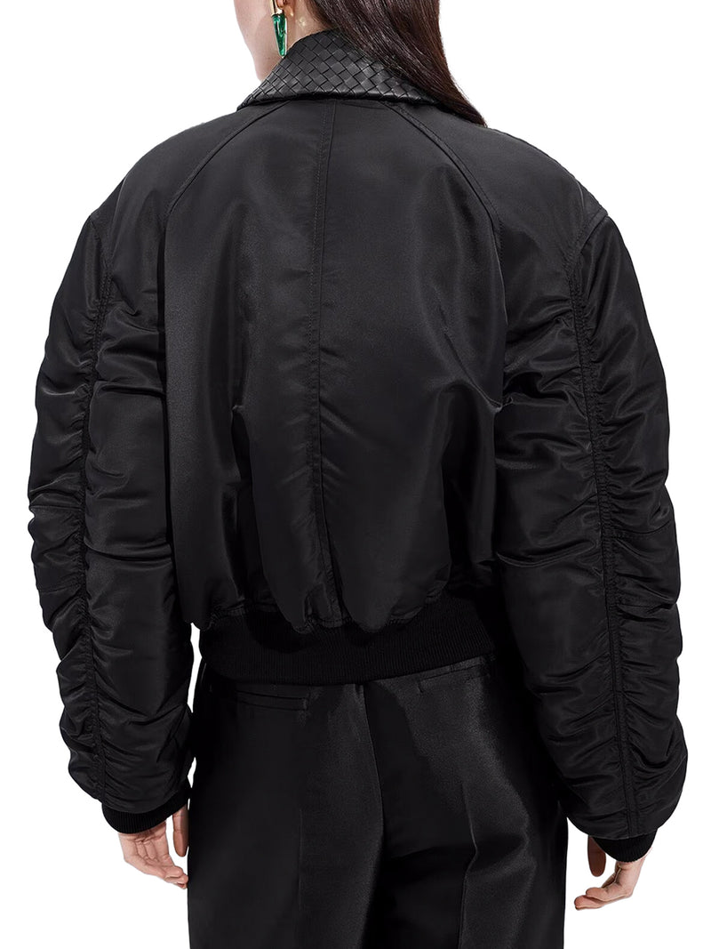 BOMBER IMBOTTITO IN NYLON