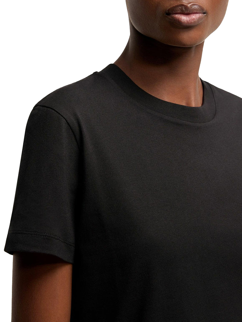 T-SHIRT CON LOGO RICAMATO IN COTONE