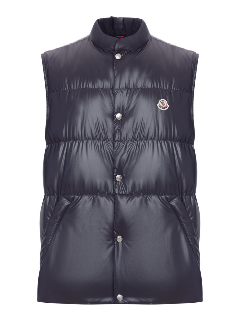 GILET TRAPUNTATO RESTIGO CON PATCH LOGO