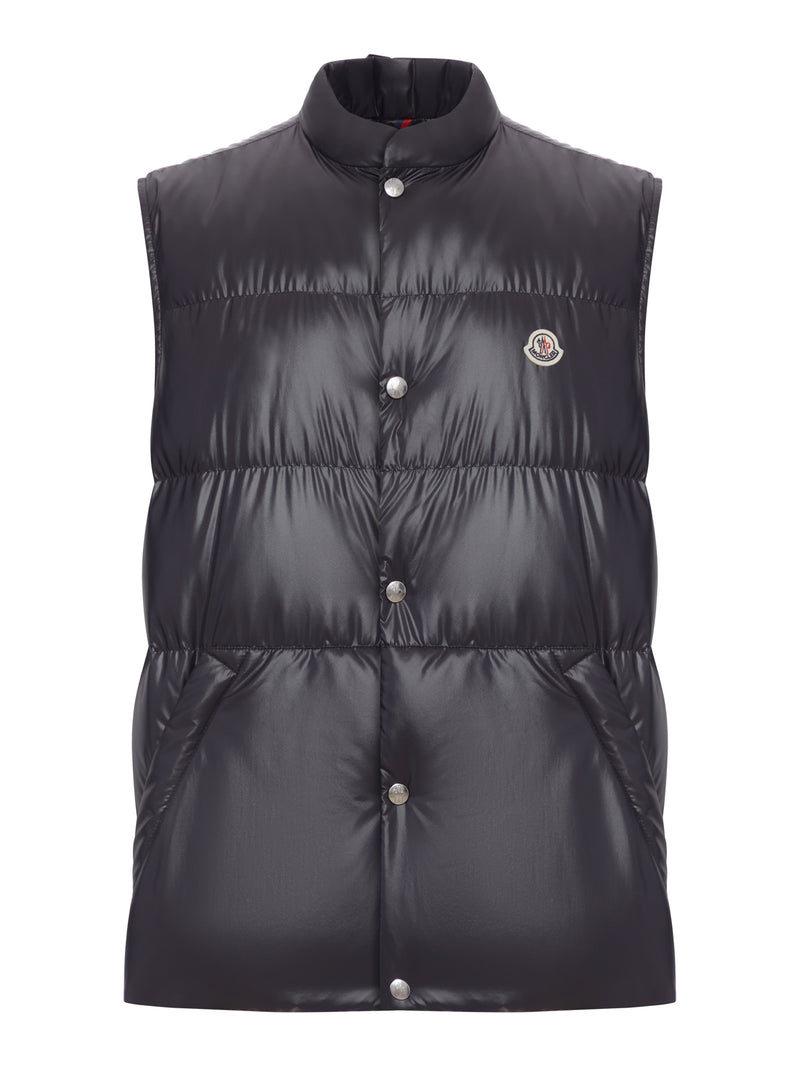 GILET TRAPUNTATO RESTIGO CON PATCH LOGO