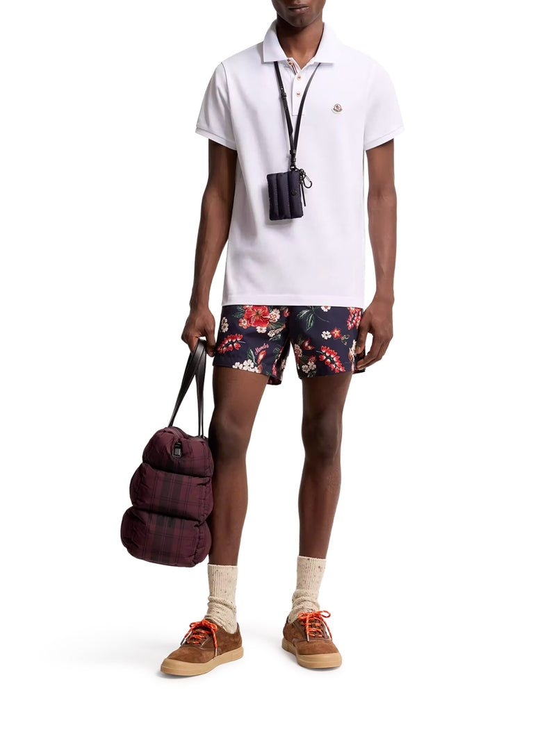 POLO IN COTONE CON PATCH LOGATO