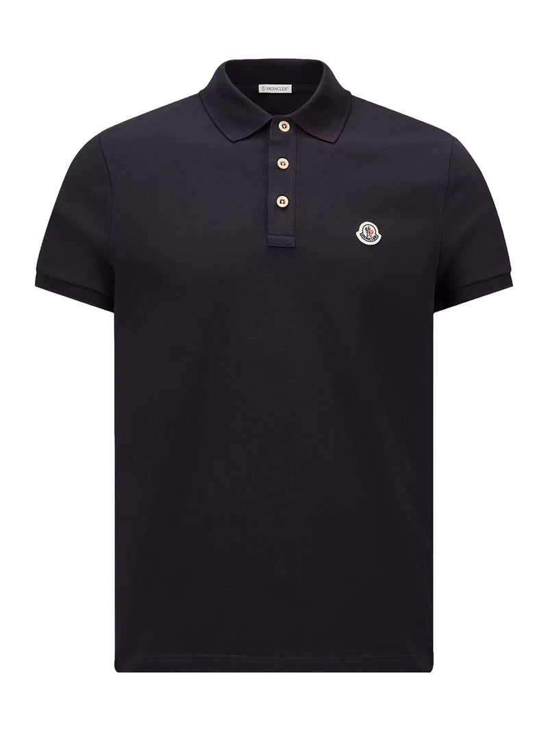 POLO IN COTONE CON PATCH LOGATO