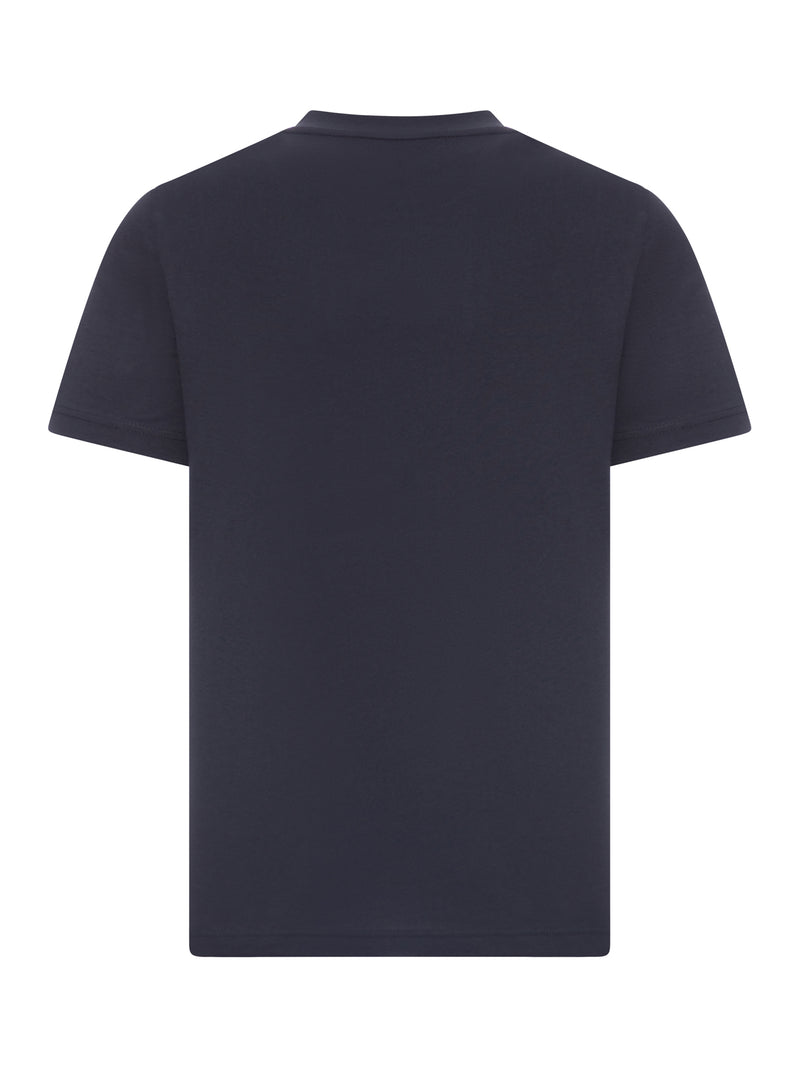 T-SHIRT IN COTONE CON LOGO SUL PETTO
