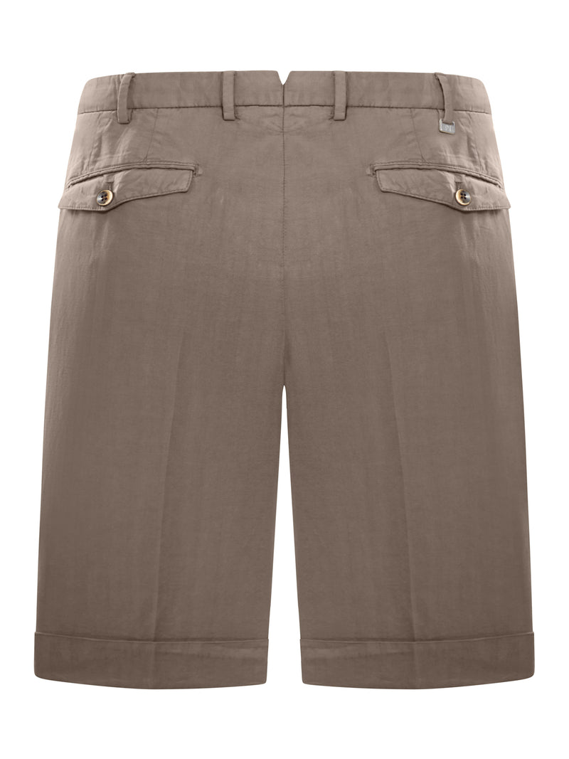 BERMUTA IN MISTO LINO A RIGHE TON SUR TON
