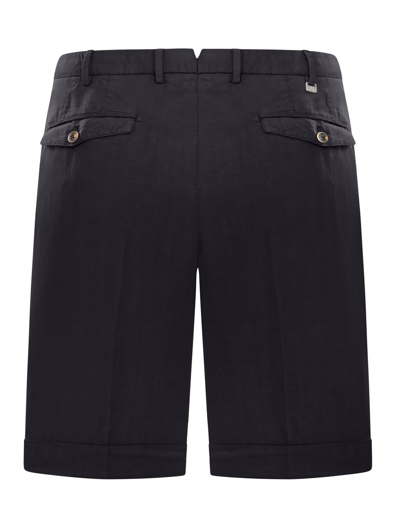 BERMUTA IN MISTO LINO A RIGHE TON SUR TON