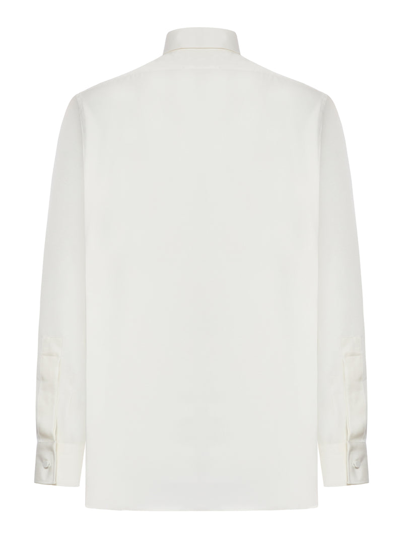 CAMICIA CLASSICA IN TWILL FLUIDO