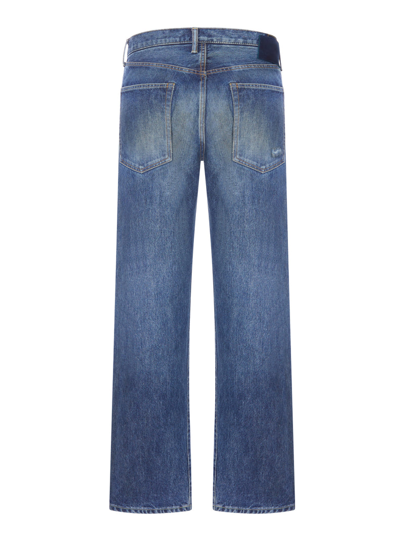 JEANS SOCIAL SCULPTURE CON DESIGN CINQUE TASCHE