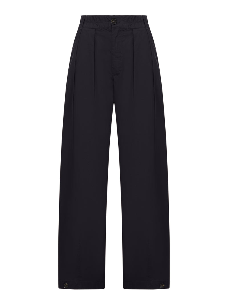 PANTALONI VERNON ELASTICIZZATI IN COTONE