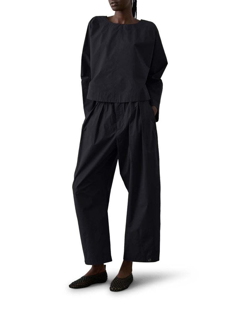 PANTALONI VERNON ELASTICIZZATI IN COTONE
