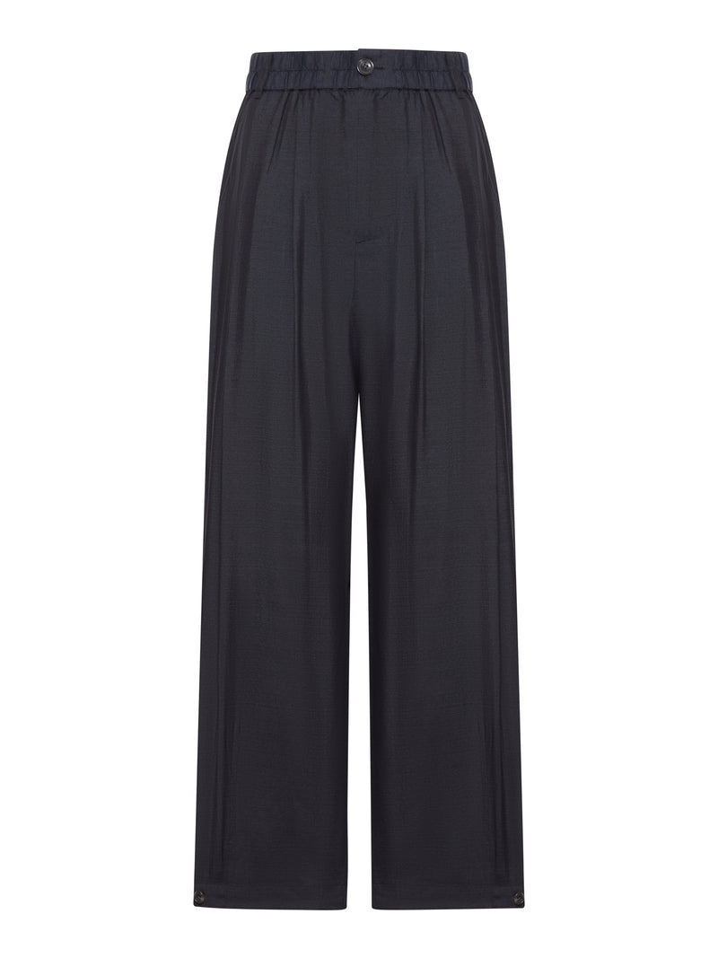 PANTALONI IN SETA ELASTICIZZATA VERNON