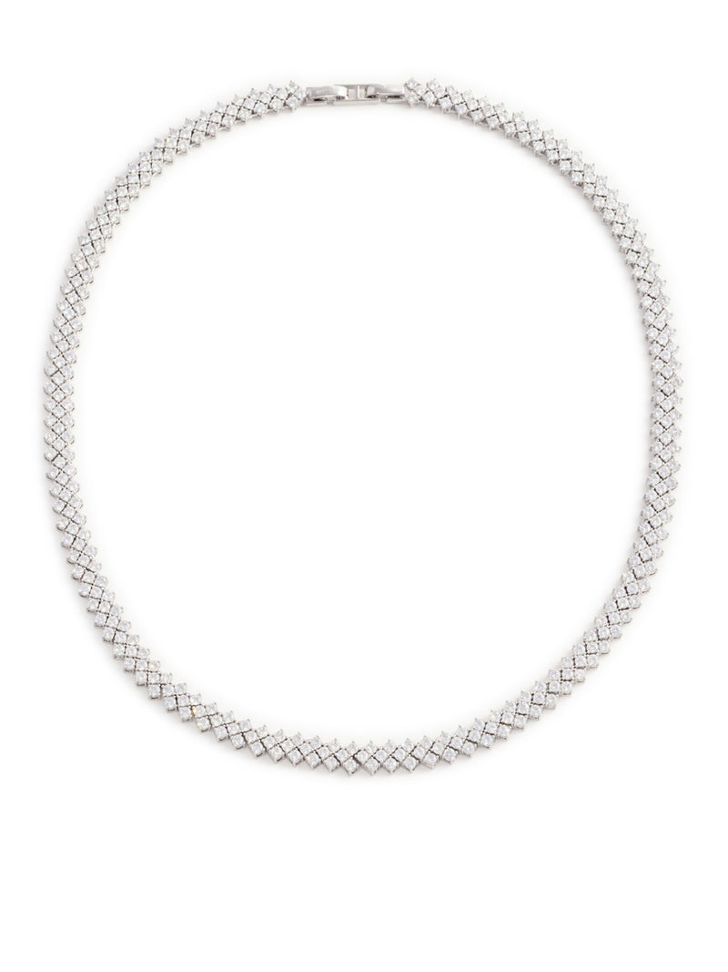 COLLANA IN CRISTALLO D`ARGENTO