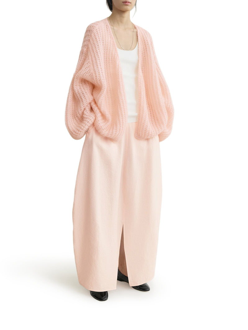 CARDIGAN PUFFED IN MAGLIA