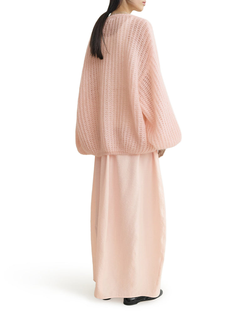 CARDIGAN PUFFED IN MAGLIA